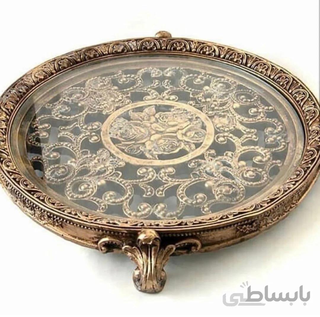 سینی دکوراتیو پتینه کد ۱۰۲۰۳۰