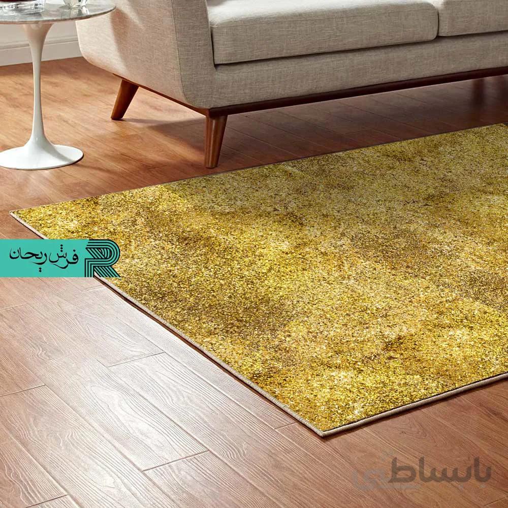 فرش ماشینی سفارشی خاک طلا