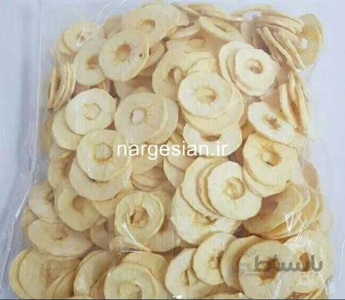 سیب خشک بدون پوست عمده-1کیلو