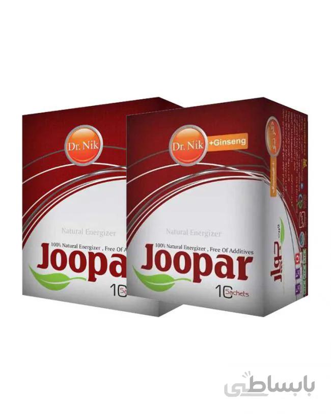 اکسیر گیاهی جوپار ترکیبی جنسی پلاس (جینسینگ) + قهوه ای (آقایان) کد ۹۰۱۴