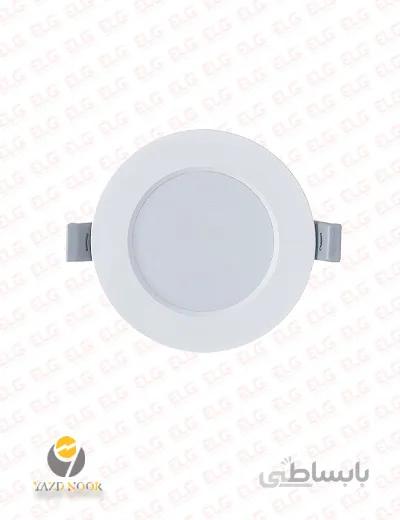 پنل SMD توکار بک لایت 16 وات گرد یزد نور