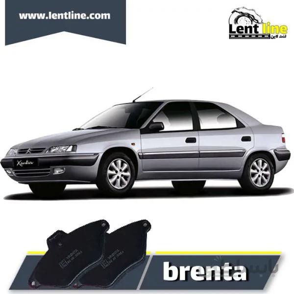 لنت ترمز جلو زانتیا 2000 برند brenta