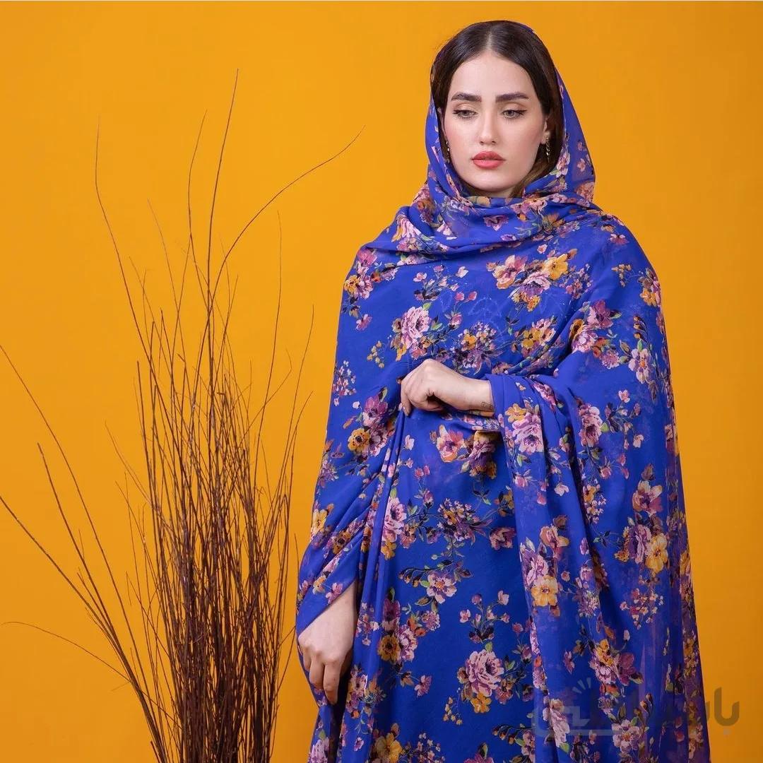 چادر گل دار ژاپنی اصل cn401