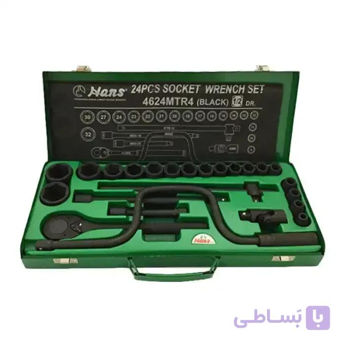 جعبه بکس 24 پارچه هنس مدل 4624MTR4 مشکی