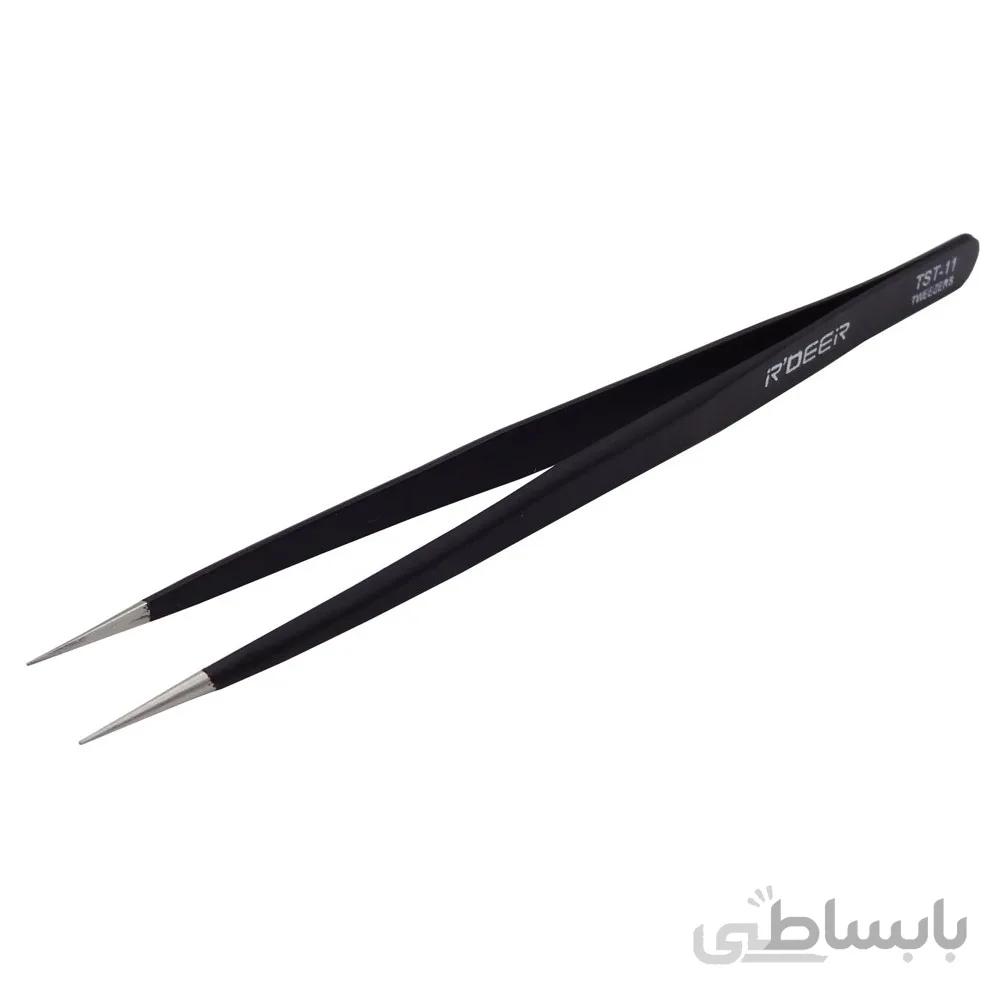 پنس نوک تیز آنتی استاتیک RDEER مدل TST-11