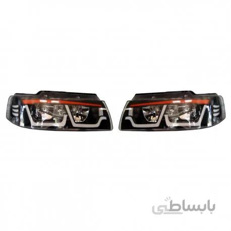چراغ جلو اسپرت پژو 405 طرح BMW