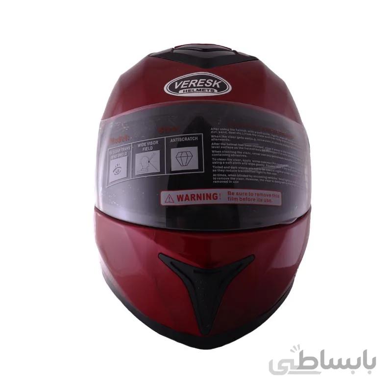 کلاه فک دار فول فیس قرمز(Pk-Al-150)