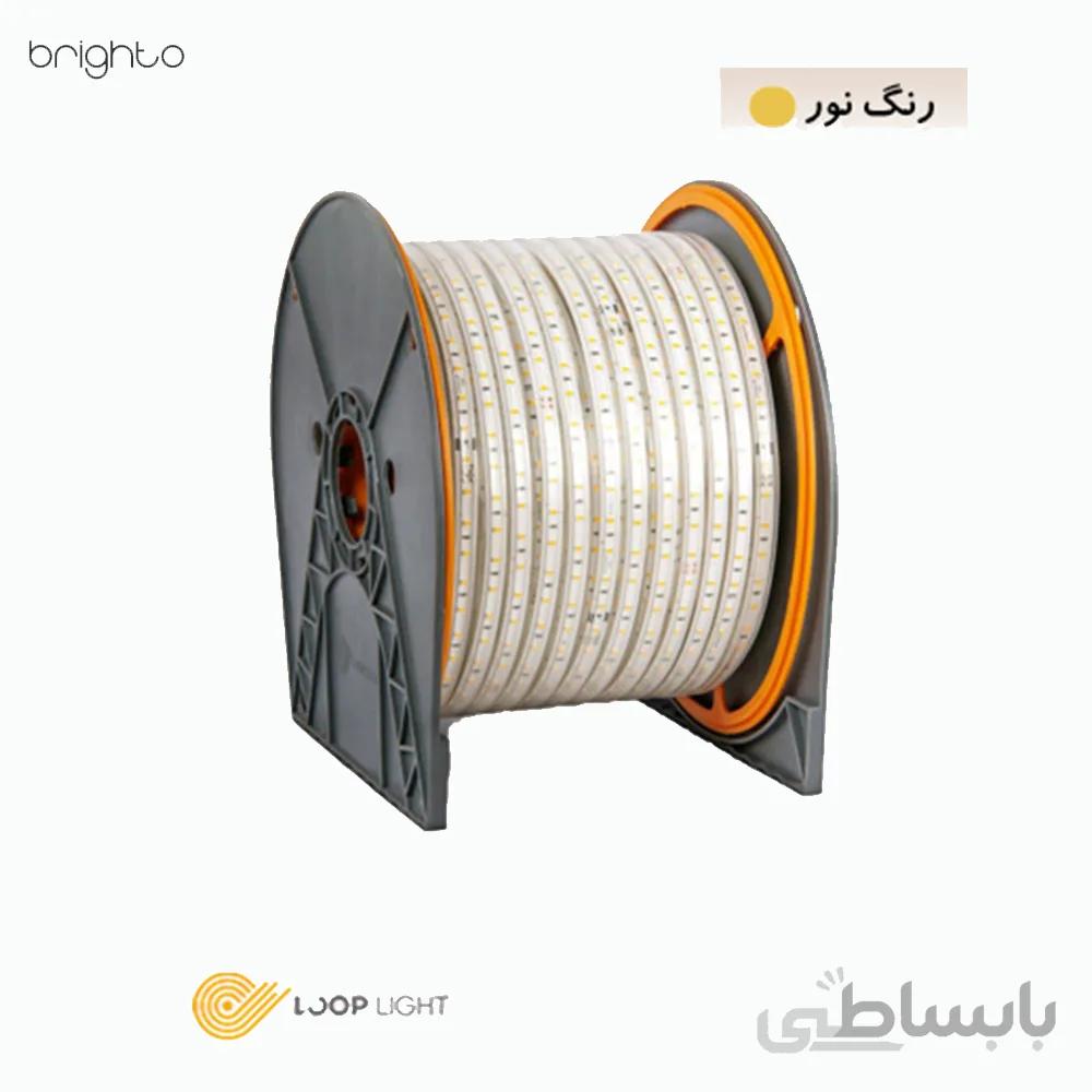 ریسه LED لوپ لایت ۲۸۳۵ آفتابی تراکم ۱۸۰ تکنولوژی بدون سیم