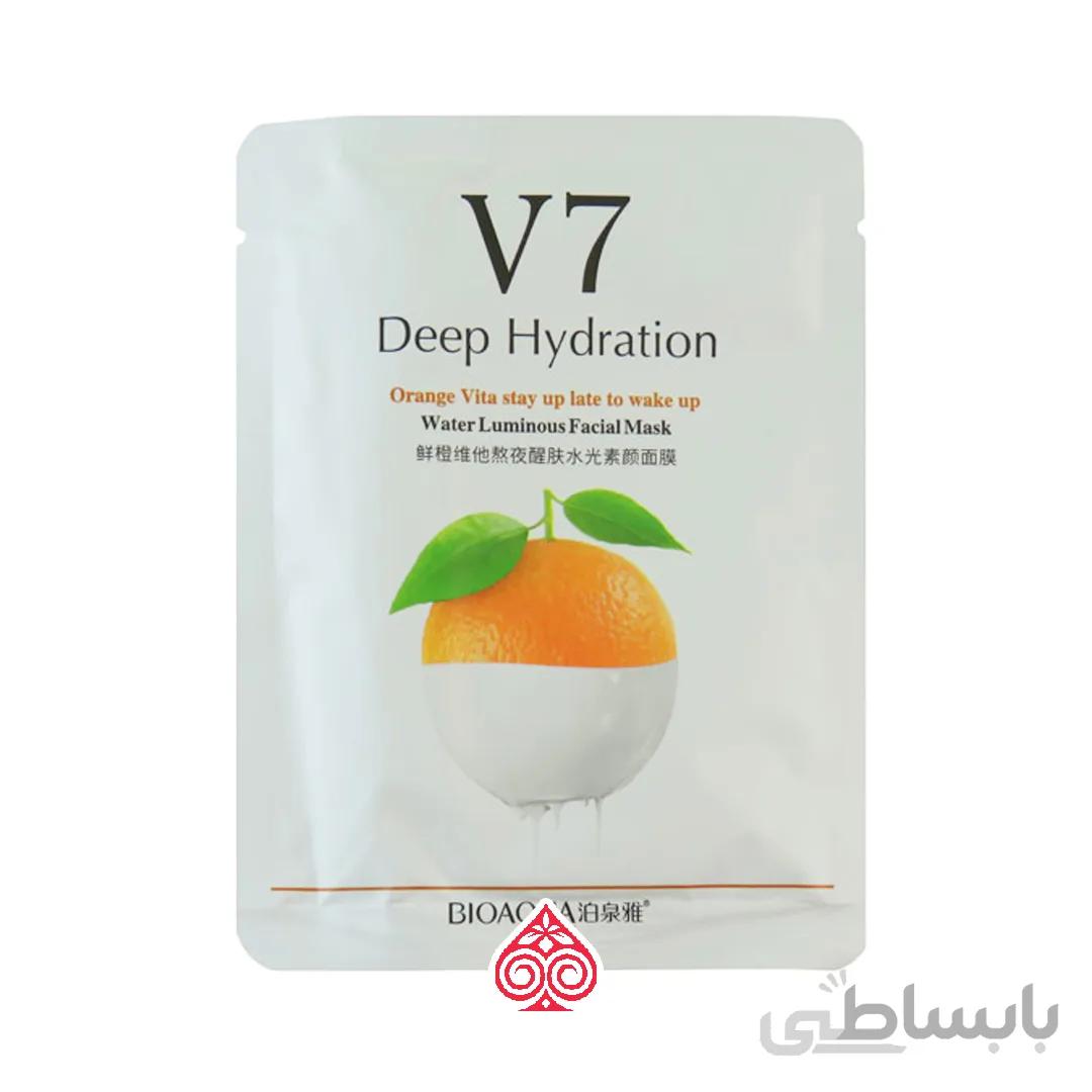 ماسک ورقه ای پرتقال بیوآکوا bioaoua