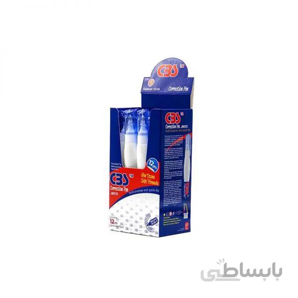 لاک غلط گیر قلمی 12 میل سی بی اس مدل JM513 (بسته 12 عددی)