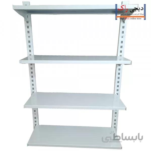 قفسه فلزی دیوارکوب فروشگاهی