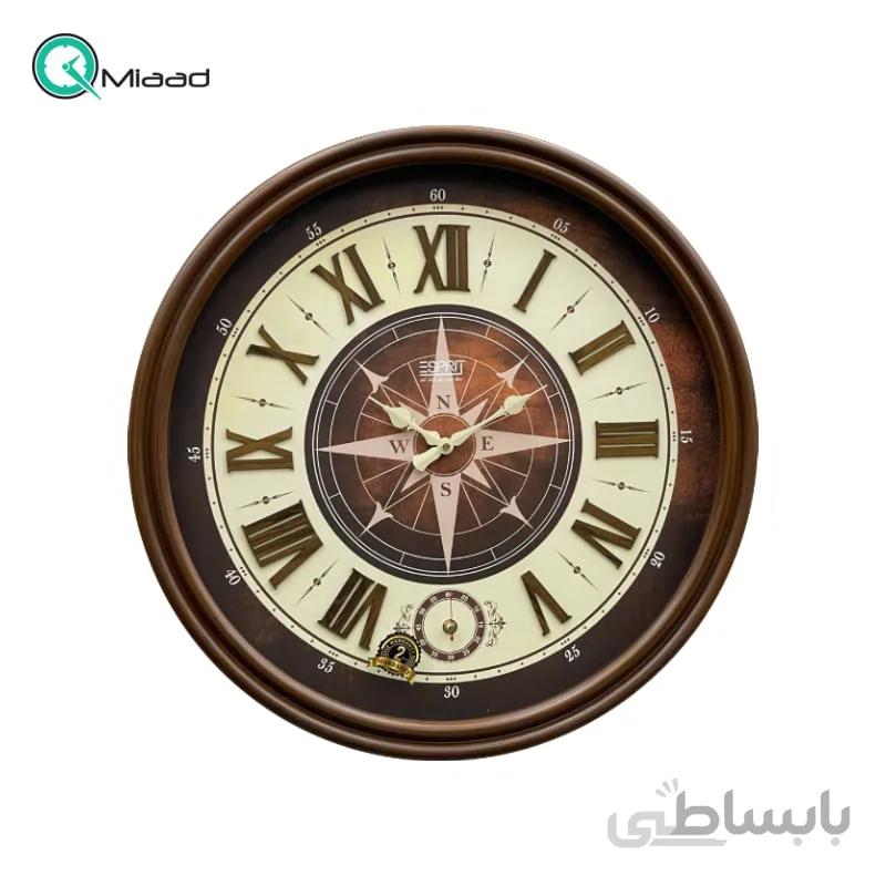 ساعت دیواری چوبی اسپریت مدل 2008