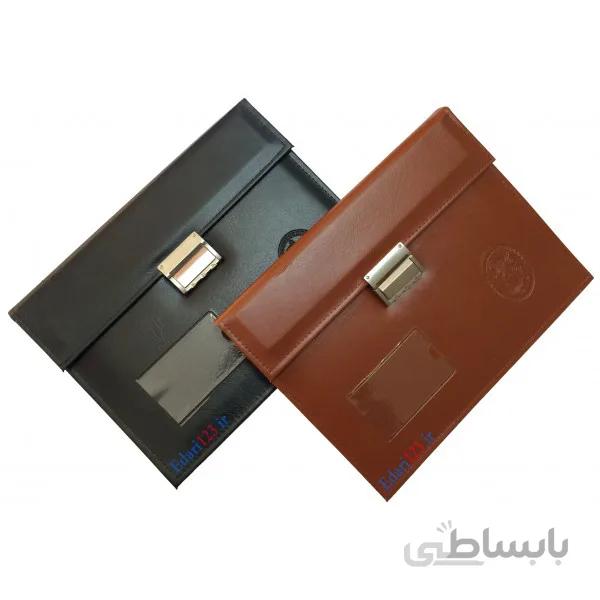 کارتابل کیفی رمز دار طرح چرمی