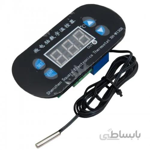 ماژول کنترل دما XH-W1308 با قابلیت کنترل لوازم برقی و نمایش دما ا Partineh.com