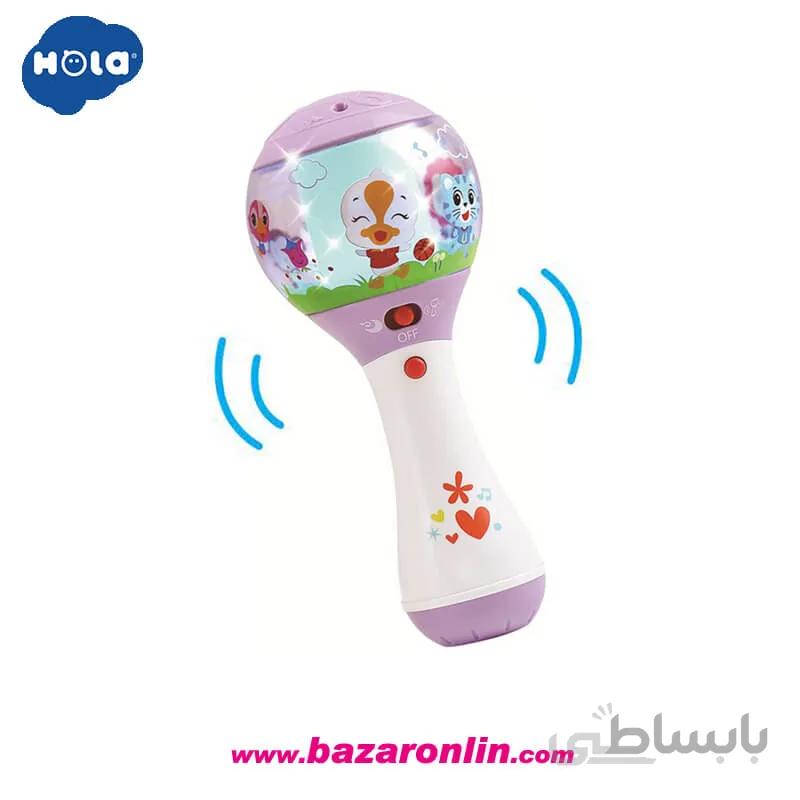 جغجغه موزیکال هولا تویز مدل ۳۱۲۵