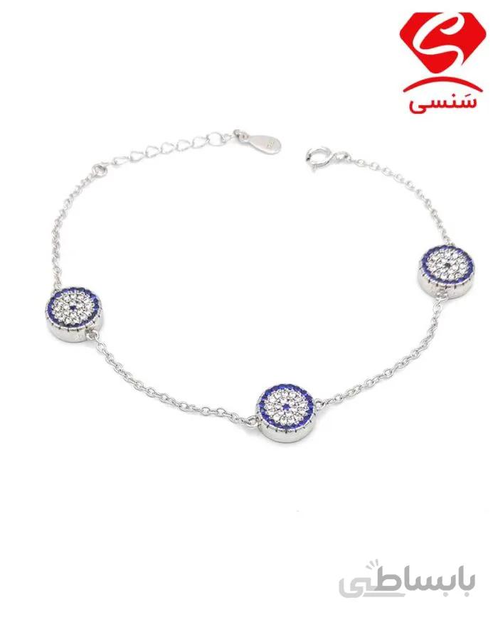 دستبند نقره کد43