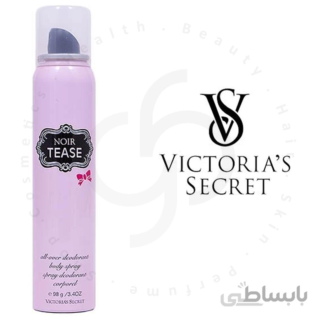 اسپری خوشبو کننده بدن زنانه ویکتوریا سکرت مدل Noir Tease حجم 100 میلی لیتر