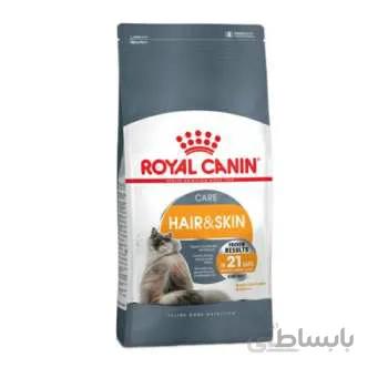 غذای خشک گربه رویال کنین مدل hair and skin وزن 10 کیلوگرم ا Royal Canin Hair &Skin Care