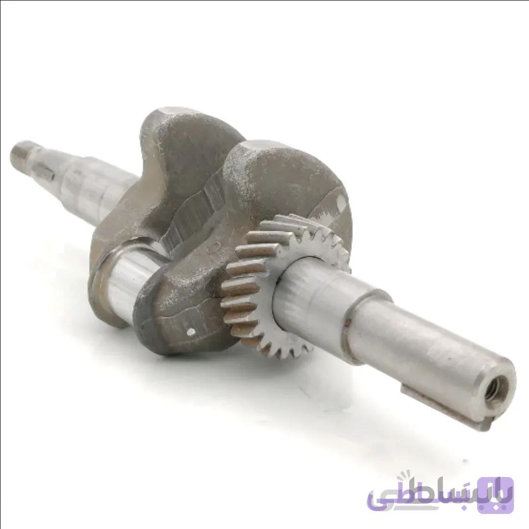 میل لنگ خاری با دنده موتور پمپ روبین EY20