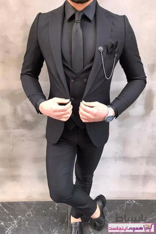 خرید اسان کت شلوار مردانه اورجینال برند Dacfashion رنگ مشکی کد ty82264972