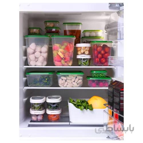 ظروف نگهدارنده 17تکه ایکیا مدل PRUTA