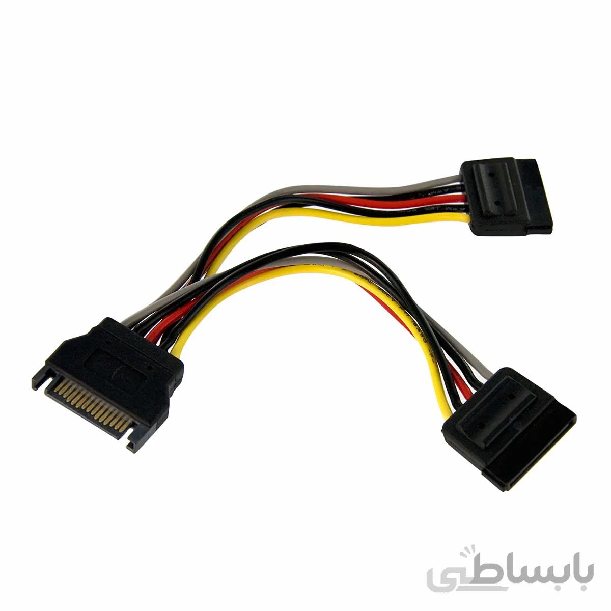 تبدیل برق 1 به 2 ساتا (SATA POWER)