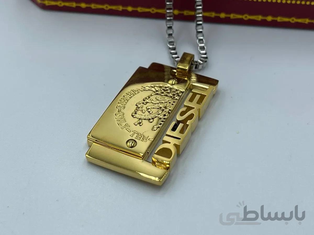 گردنبند دیزل طلایی