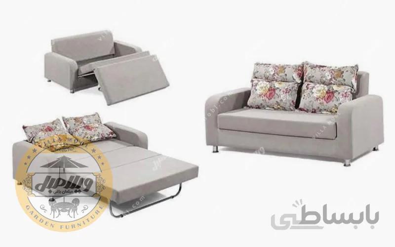 مبل تختخواب شو پاندا دونفره