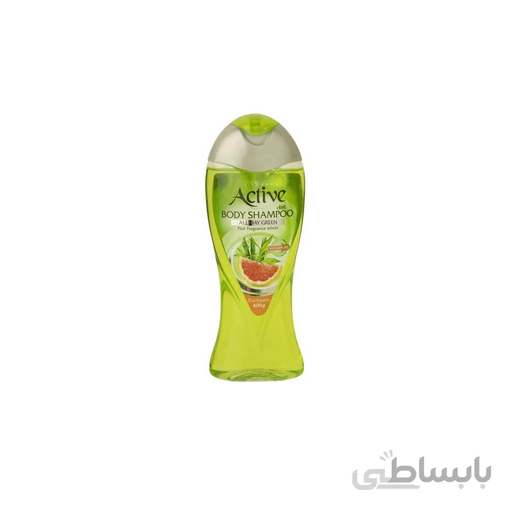شامپو بدن اکتیو مدل Grapefruit وزن 400 گرم