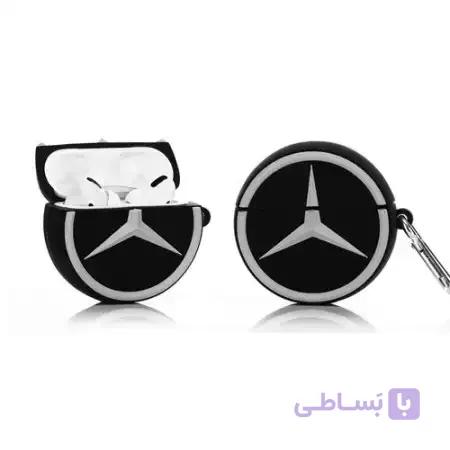 کاور محافظ ایرپاد سری 1 و 2 بنز همراه آویز Airpods Cover