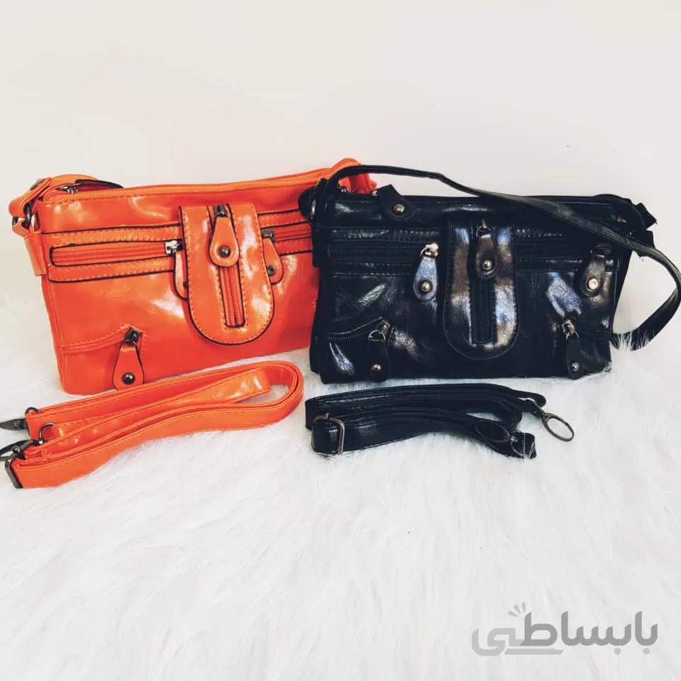 کیف دوشی زنانه چرم مصنوعی درجه یک دارای بند بلند و ثابت ا Bag for WOMEN