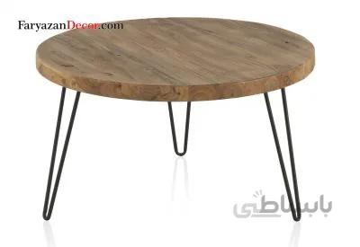 میز جلو روستیک مبلی فریازان دکور مدل R6