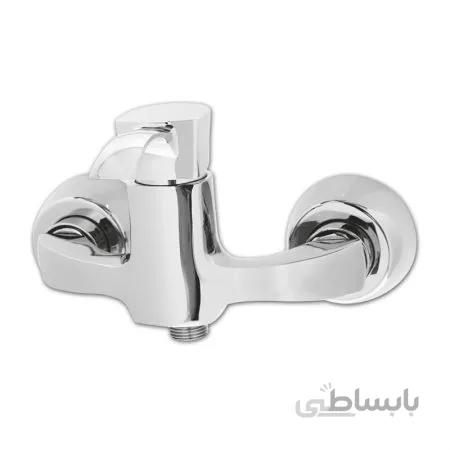 شیر توالت کسری مدل فلورا کروم