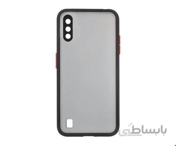 قاب پشت شفاف محافظ لنزدار سامسونگ Samsung A01