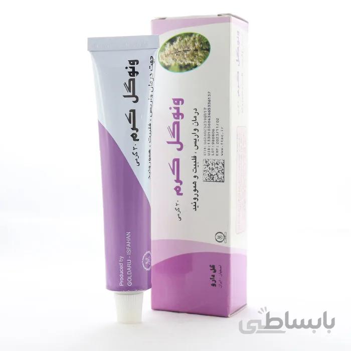 کرم ونوگل گل دارو ا Venogol Cream Goldaru