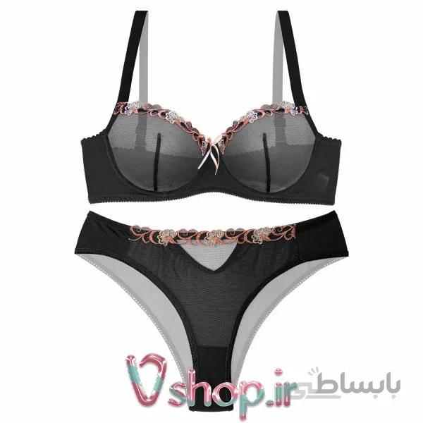 ست شورت و سوتین انوشه کد 55053