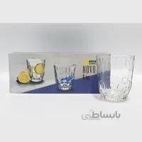 لیوان مدل نووا _بلور كاوه_بسته 6عددي