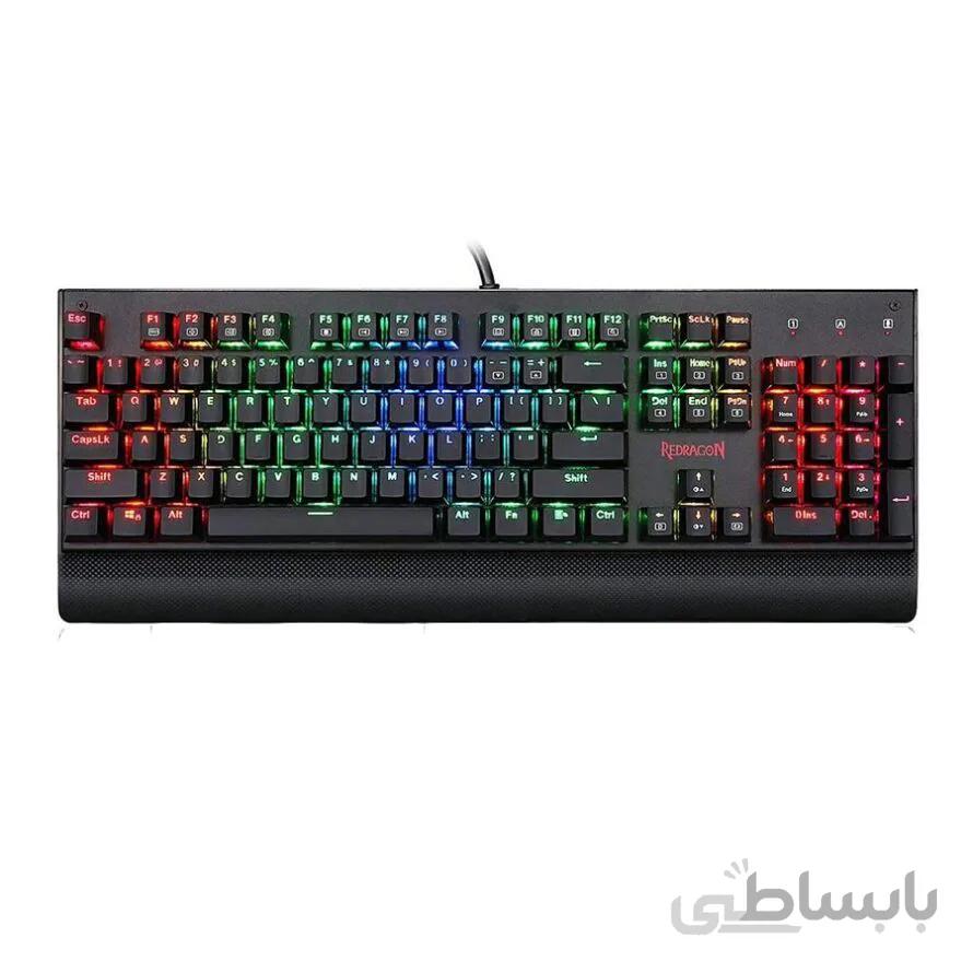 کیبورد گیمینگ ردراگون KALA K557RGB ا REDRAGON KALA K557RGB MECHANICAL Gaming Keyboard