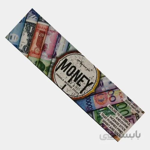 عود خوشبو کننده آمریا Amreeya مدل دست ساز مانی (پول و ثروت) Money 20 gr