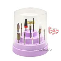 استند سرسوهان با درپوش شیشه ای