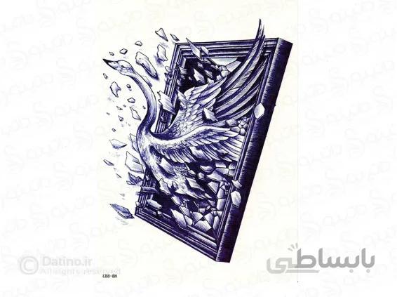 تاتو موقت ققنوس-Tattoo-66