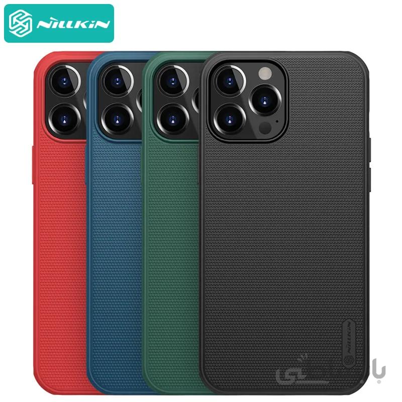 قاب محافظ نیلکین آیفون 13 پرو مکس با قابلیت شارژ مگ سیف Nillkin Super Frosted Shield Pro case Apple iPhone 13 Pro Max