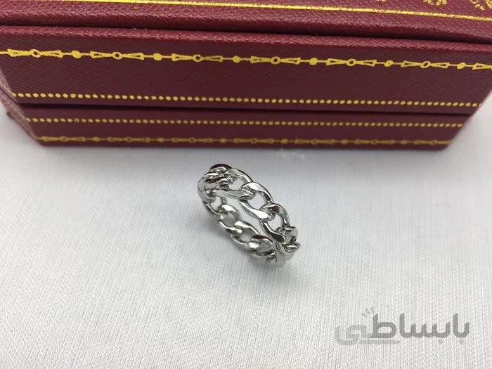انگشتر کارتیر طرح زنجیر