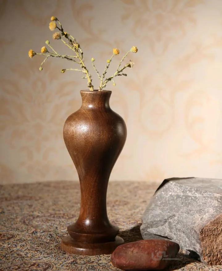 گلدان چوبی مدل زیبا