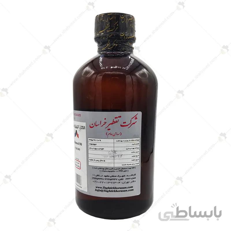 الکل اتیلیک طبی یک لیتری 96 درصد Medical Ethyl Alcohol 1 Liter 96%