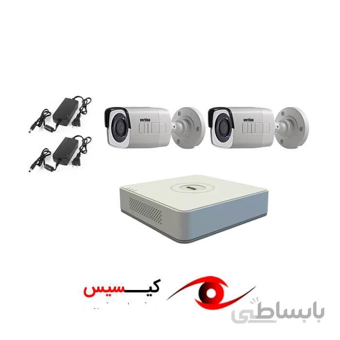 پکیج شماره هفت دوربین مداربسته چهار کانال ورتینا