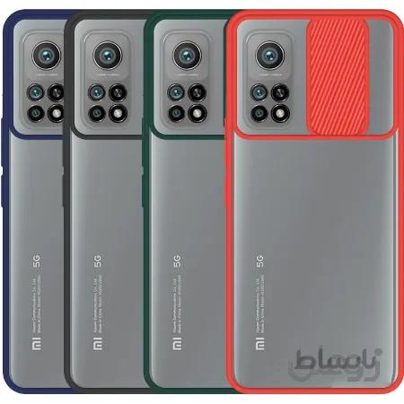 قاب محافظ مناسب برای گوشی Xiaomi MI 10T / 10T Pro مدل ماکرو شیلد محافظ لنزدار طرح پشت مات