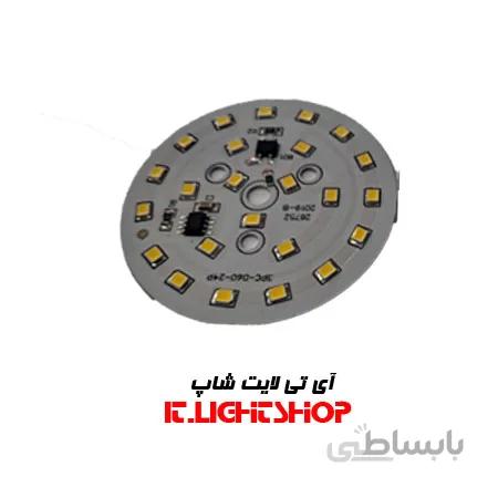 ماژول اس ام دی 220 ولت 7وات2835 سایز 60میلیمتر افتابی