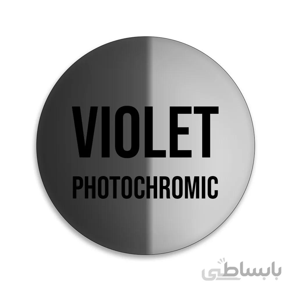 عدسی طبی فتوکرومیک برند VIOLET