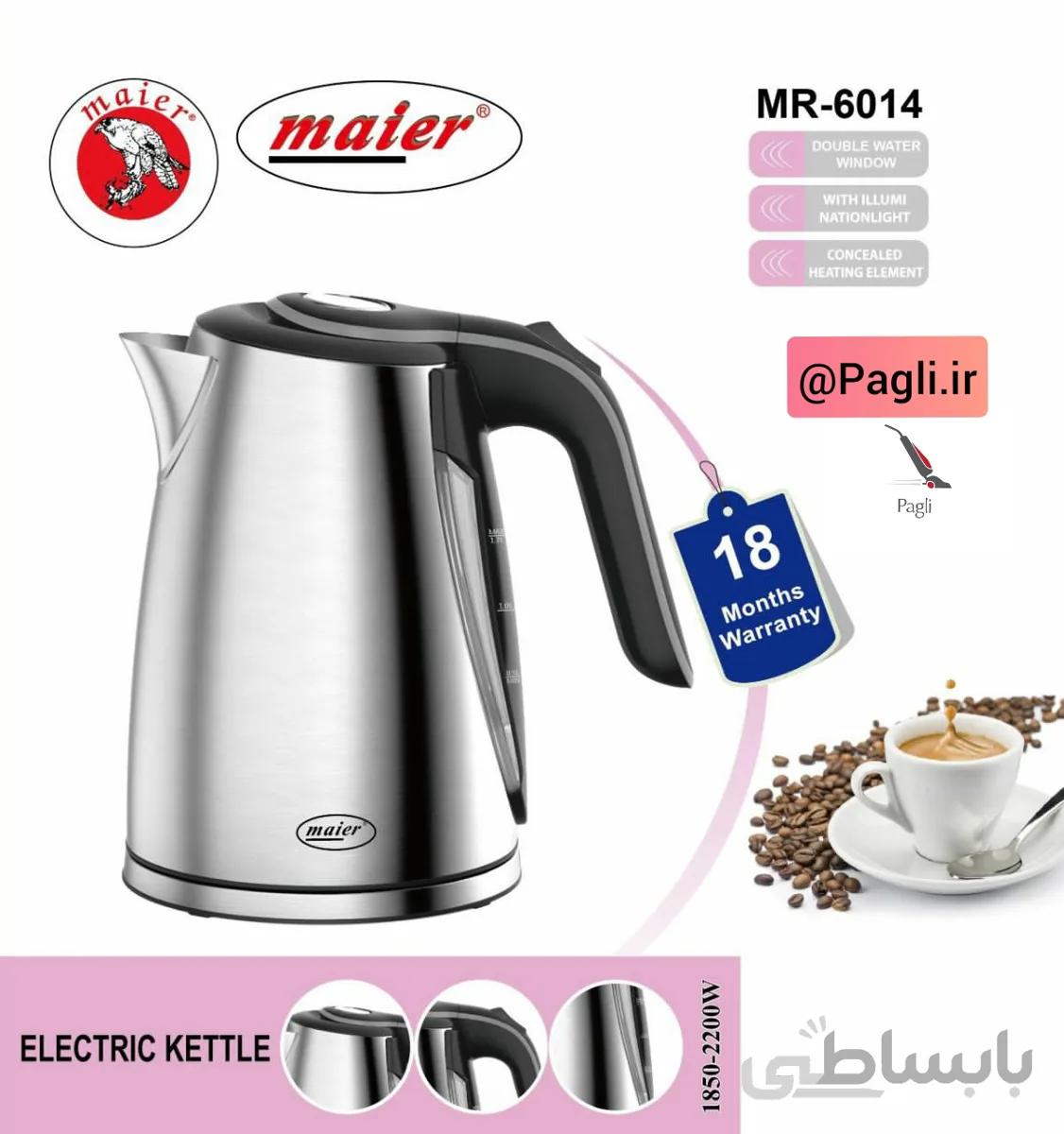 کتری برقی مایر مدل MR-6014